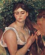 Pierre Renoir The Braid(suzanne Vdaladon) oil painting picture wholesale